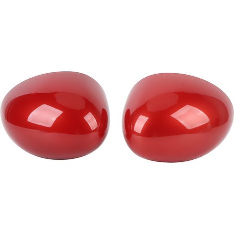 1 paire de couvercles de rétroviseurs latéraux de porte 51167401229, capuchon de vue arrière extérieur élégant pour F54 F55 F56 F57 F60 Pre-LCI 2014 à 2019 rouge (1/5)