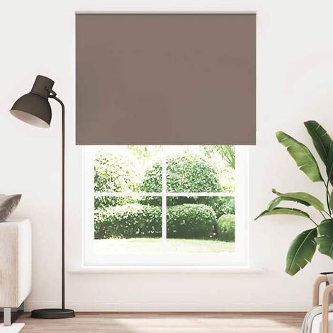 4011060 Store enrouleur occultant café 150x210cm largeur du tissu (1/5)
