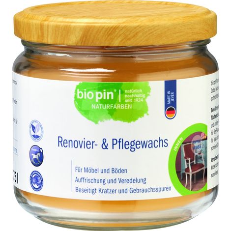 Biopin Renovier-& Pflegewachs 375 ml Schutzwachs