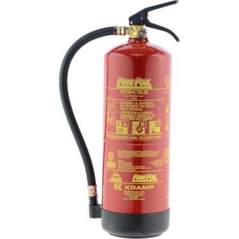 Extintor polvo 6kg FIREFOX 101064FRFIR