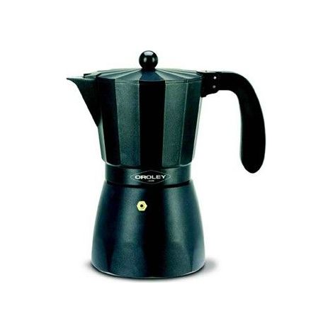 Cafetera de aluminio OROLEY "Touareg" de 3 tazas 215040200