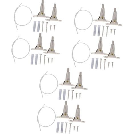 Lot de 6 fixations anti, basculement pour meubles (1/5)