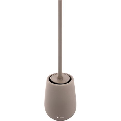 Nimco Tabo brosse de toilette, brosse de toilette, récipient en céramique brun taupe TA 3194-07 (1/2)