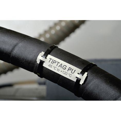 HellermannTyton TTAGPU11X65WH-PUR-WH (190) Zeichenträger   556-25012