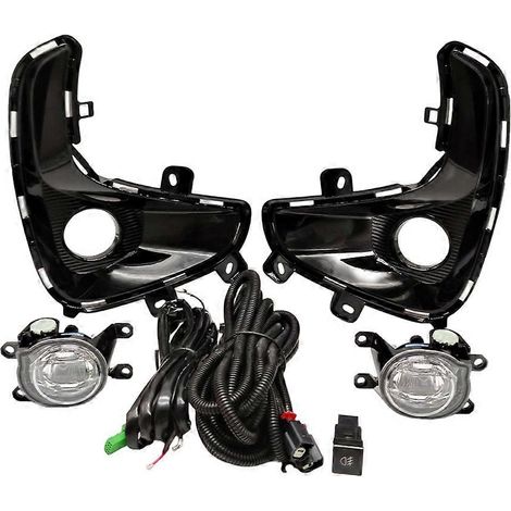 Gelbe LED-Nebelscheinwerfer mit Abdeckung und Kabelbaum, für Toyota Yaris 2020-2022 (1/5)