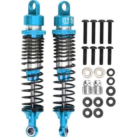 Amortisseur Rc - Métal - 100 mm - Pour Voiture Télécommandée 1/10 - Lot De 2 (1/5)