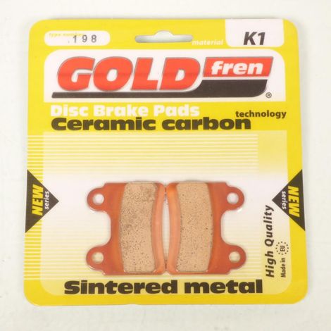 Bremsbelag Gold Fren für Motorrad Beta 80 Rev 2008 vorne links (1/3)