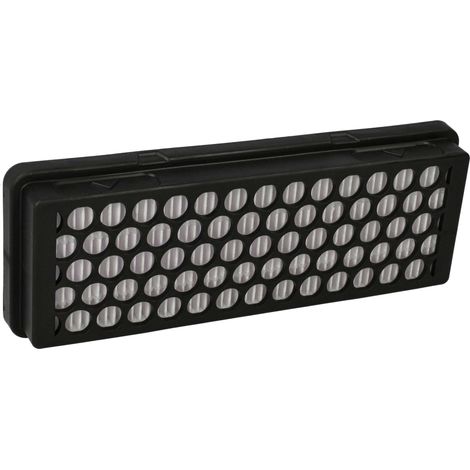 vhbw filtro compatibile con Samsung VCJG24KV, VCJG24JV, VCJG24LV aspirapolvere - filtro HEPA aria di scarico nero / bianco