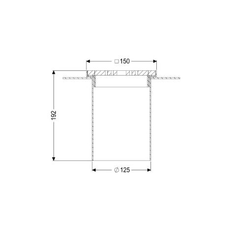 -Pièce de fixation Ferrofix Sys 125, bride adhésive, grille perforée, K 3