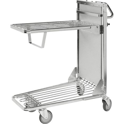 Carrello contenitore spesa 965 x 520 x 1100 carico 300Kg Kongamek KM4202-FB-ERGO (1/5)