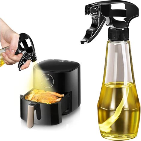 Öl-Sprühflasche aus Glas – extrem präziser multifunktionaler Premium Öl-Spray, praktisches Küchen-Gadget für Speiseöl (1/4)