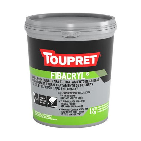 FIBACRYL MASILLA ELASTICA CON FIBRAS 1 KG (1/2)