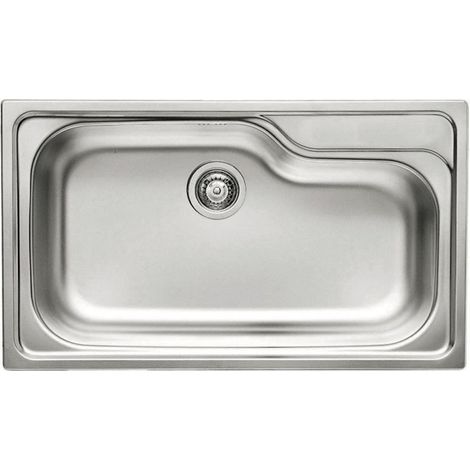 Lavello Elleci Incasso 1 vasca 86x50 Sky 360 Satinata Inox LIK360SAC (1/5)