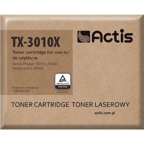 Actis TX-3010X Toner (Ersatz für Xerox 106R02182 Standard 2300 Seiten schwarz)