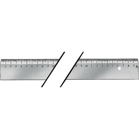 Escala L.500mm STA sin extremos protectores TECWERK (1/3)
