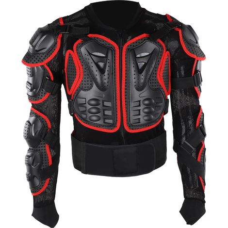 Motorrad-Schutzjacke mit Ganzkörperschutz für Erwachsene (Herren und Damen) (1/5)