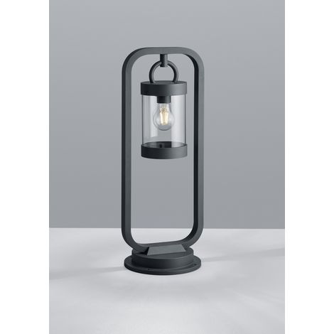 Sambesi Antracita Poste Exterior H60 cm IP44 Trio Iluminación Sensor Crepuscular (1/5)