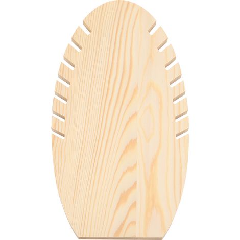 Support en bois pour présenter bijoux, rangement pour colliers et boucles d'oreilles, présentoir de bureau.