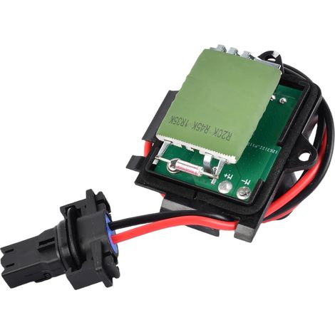 Résistance de moteur de ventilation de chauffage compatible avec Trafic II JL FL EL 2001-… Vivaro Références 7701050325 2733500QAB 4409452 Résistance de régulation du ventilateur de chauffage (1/5)