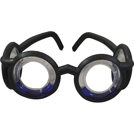 Lunettes anti-nausées, Lunettes anti-vertiges, Lunettes liquides contre le mal des transports, Lunettes de voyage noires (1/5)