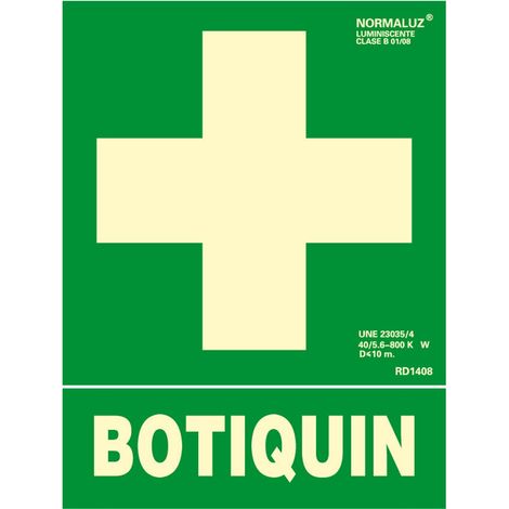 Cartello pronto soccorso luminescente 22,40x30 RD14108