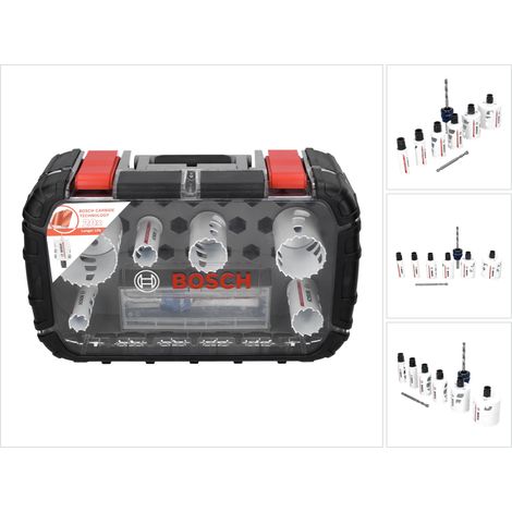 Bosch Endurance Set mit 8 Karbid-Hohlbohrkränzen (1/5)