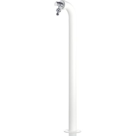 Fontana da Giardino con Rubinetto Belfer 42/PS Bianco