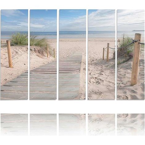 Tableau descente vers la mer 1 - 150 x 100 cm (1/5)