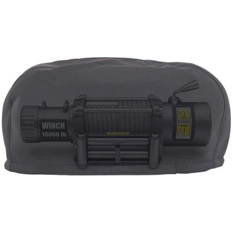 Housse de protection robuste en tissu Oxford 600D, imperméable et anti-poussière, avec cordon de serrage, housse anti-poussière résistante aux UV pour treuils électriques de 8 000 à 12 000 lb (1/5)