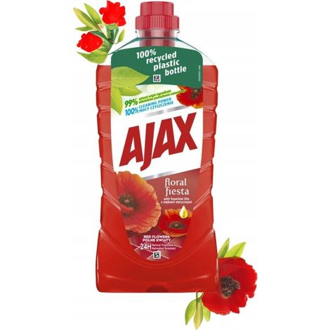 Limpiador de suelos floral universal Ajax 1l (1/5)