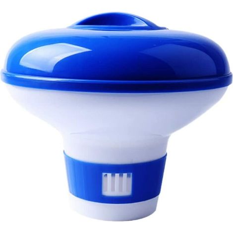 Schwimmender Pool-Chlordosierer, automatischer Chlordosierer, Chlorspender, schwimmender Spa-Dosierer, Chlordiffusor, 12,313 cm Spender (1/5)