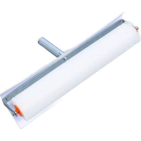 Rosvola Rouleau de peinture Spiked Screeding Compound Roller Large Spikes 500mm avec protection anti- éclaboussures blanc (1/5)