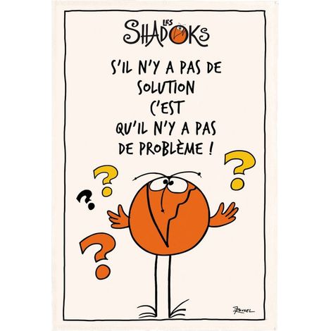 Torchon de Cuisine Imprimé Sans Solution en Coton Absorbant Écru 48 x 72 cm - PANGIVO