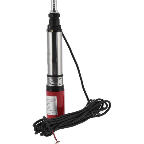 Pompe submersible pour puits profonds, débit de 5 m³/h, résistante au sable, accessoires de plongée avec interface de 25 mm (1/5)