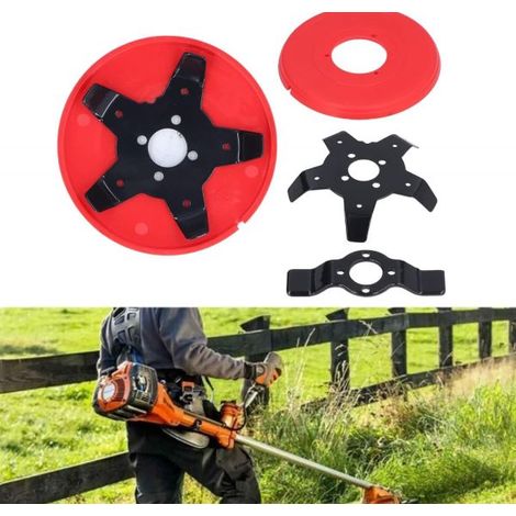 Testina disco per decespugliatore sarchiatore lama trimmer multifunzionale (1/5)