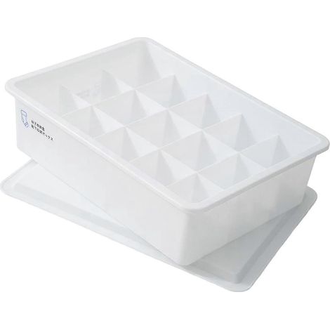 Boîte de rangement pour chaussettes, sous-vêtements et lingerie, bacs de rangement, séparateurs, organisateur de tiroir multifonction pour soutien-gorge et lingerie-White 15 grids (1/5)