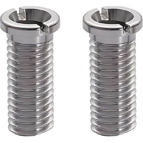 2 Pièces Argent Vis pour Panier D'évier Acier Inoxydable Vis Creuse Vis de Bonde, pour Bonde evier cuisine Lavabo cuisine Accessoires pour évier de cuisine (40mm Argent) (1/4)