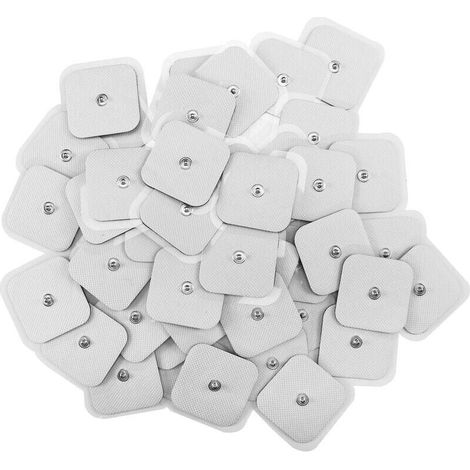 30 Pièces d'électrodes - Électrode tampon auto-adhésif - Électrode patchs pour TENS thérapie - Machines physiothérapie (1/5)