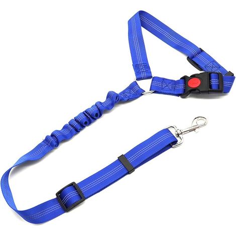 Harnais de siège réglable pour chien et chat, en nylon - Confortable et durable (1/4)