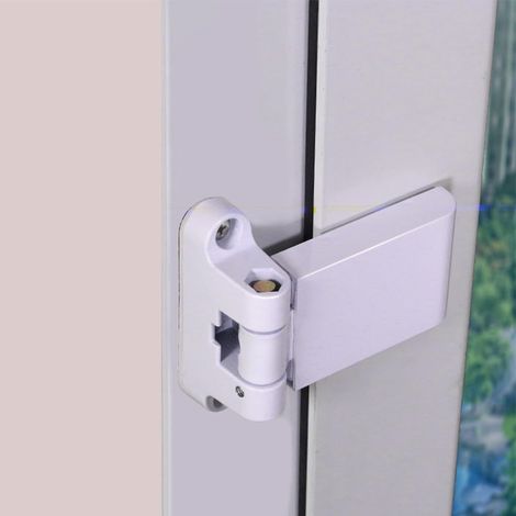 Charnière de porte en acier et plastique, portes de balcon en Fer et charnières de drapeau Win Dow, charnières intérieures et extérieures réglables (1/5)