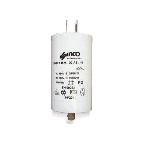 Condensateur 3mf 450v demarrage pour lave-vaisselle Multi-marques (1/2)