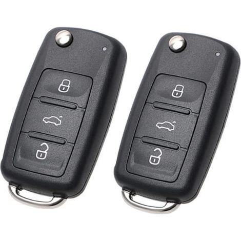 Compatible avec le boîtier de clé Volkswagen 202AD3 (1/5)