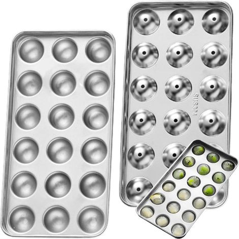 À Glaçons en Acier Inoxydable 304, Boîte Domestique, Moule Sphériques (1/5)