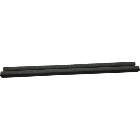 Joint d'étanchéité anti-courant d'air et anti-poussière pour bas de porte, 93 x 10 cm (noir) (1/5)