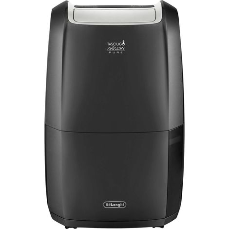 Delonghi – Déshumidificateur 21L/jour – Réservoir 5L – Écran électronique – Filtration HEPA – Fonctionnement silencieux 44-47 dB – Dimensions 60x25.5x38.3 cm
