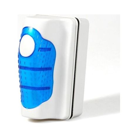 Grattoir magnétique flottant pour vitre d'aquarium, brosse anti-algues (L) (1/4)