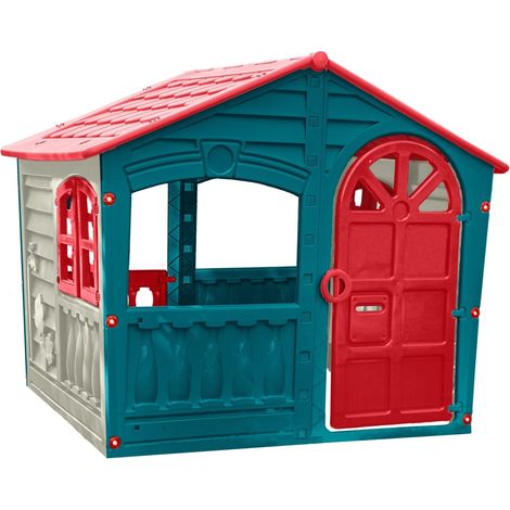 Maisonnette cabane plastique multicolore TWILIGHT (1/5)