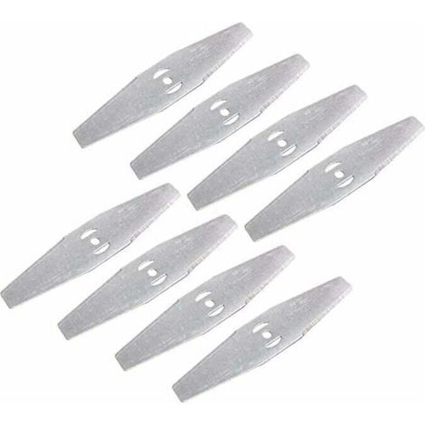 Coupe Bordure Lame De Rechange. 16Pcs Lames Métal Coupe Bordure. Lame Tondeuse à Gazon Universelle. pour Coupe Bordure sans Fil Garniture De Jardin.Metal Blade (1/3)