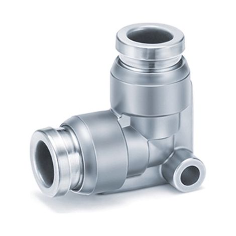 Coudé union triple SMC KQB2 vers 4 mm 4 mm ( Prix pour 1 )