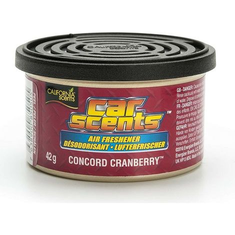 Deodorante per la Macchina California Scents CCS-1246CTMC Concord Cranberry Lattina 42 g (1/2)